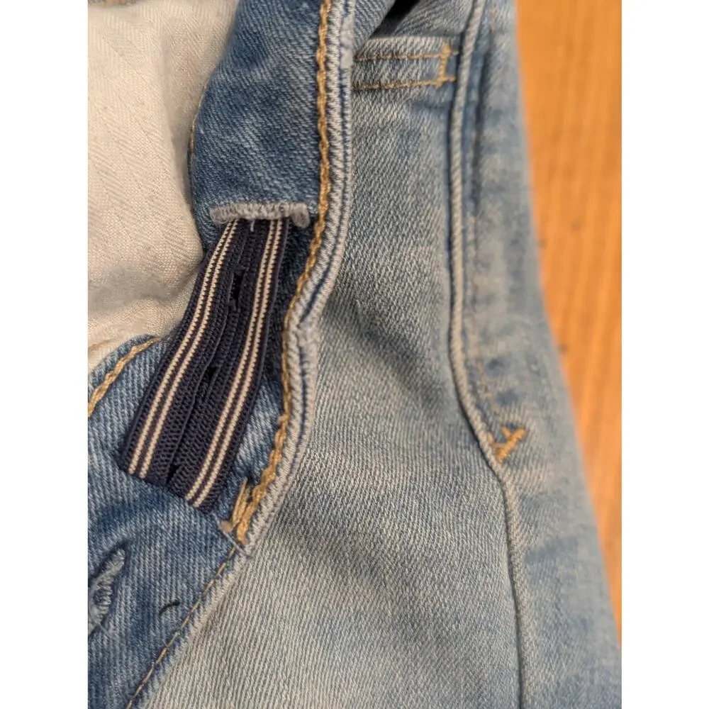 Gap Kids Denim Shorts, EGU, Adjustable Waist, Girl's 14, Shortie, Light Wash